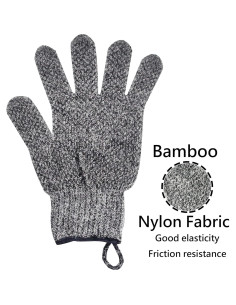 Guantes Exfoliantes MEIYANTE de Carbón de Bambú - 1 Par 2