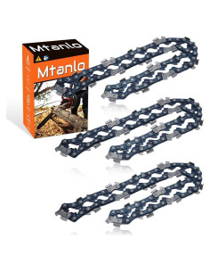 Cadena de sierra de poste 20V Mtanlo 901289001 3-Pack 8"