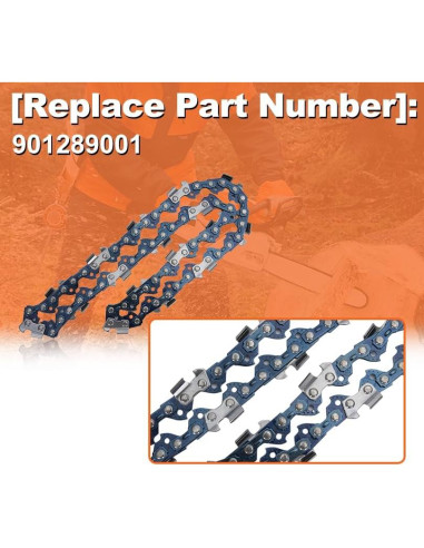 Cadena de sierra de poste 20V Mtanlo 901289001 3-Pack 8"