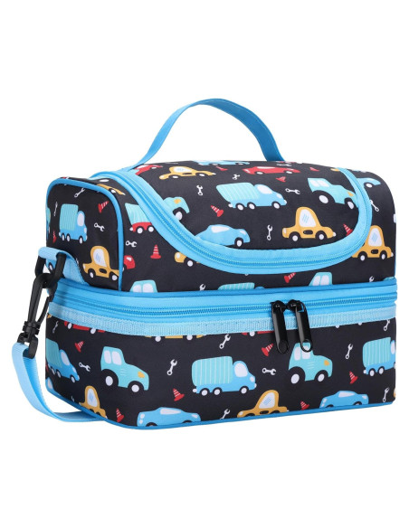 Bolsa de Almuerzo Kasqo 6.5L Térmica Doble Compartimento Niños