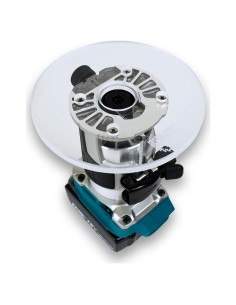 Placa Base Redonda 15.24 cm Acrílico para Router Makita