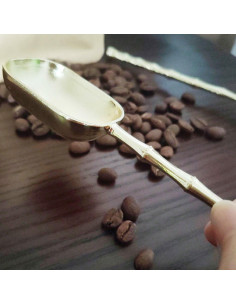 Set de Cucharas Medidoras de Mango Largo Xusmyzm - Dorado 2