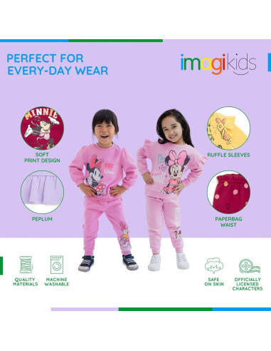 Conjunto Sudadera y Jogger Disney para Niñas 0-16 Años