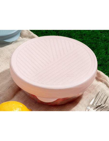 Tapas Reutilizables Estirables GIR 6 Piezas Redondas Escarcha