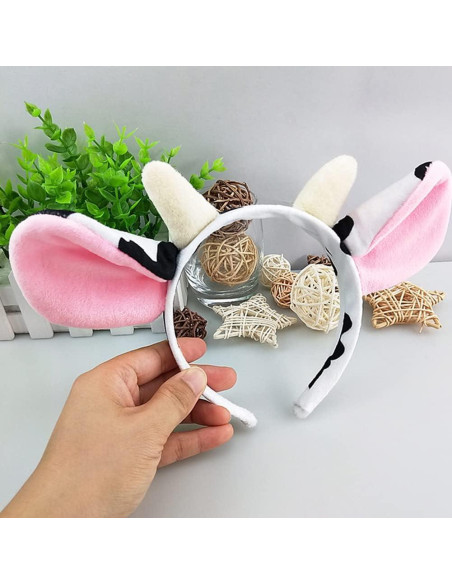 Juego de Disfraces de Cerdo 4 Piezas con Diadema y Cola