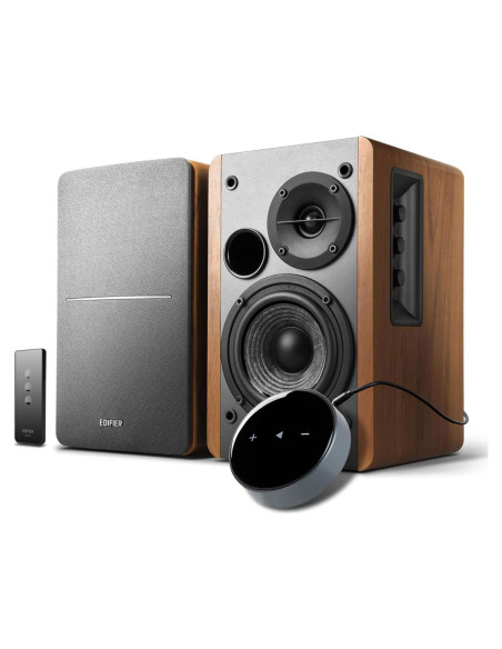 Altavoces activos Edifier R1280T con WiiM Mini Wi-Fi 2.0