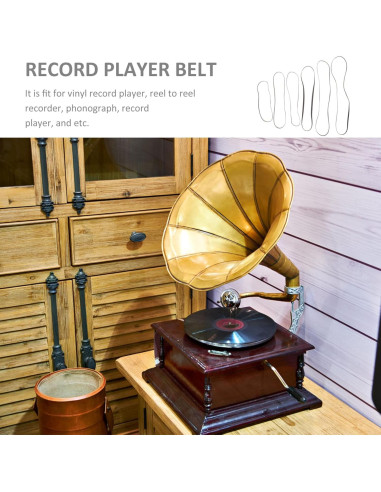 Correa de Plato Giratorio Tofficu 6 Pcs Alta Resistencia