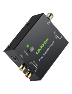 Preamp de Tocadiscos LiNKFOR PP900 Ultra Compacto RCA