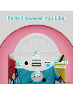 Altavoz Bluetooth Squishmallows - Resistente al Agua, 3h Reproducción 2