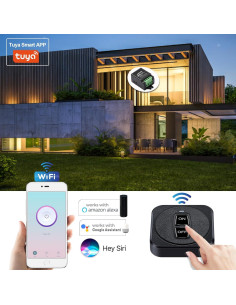 Mini Interruptor Inteligente WiFi RF 433MHz Shuoerda 10A 2