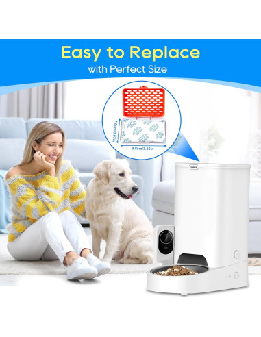 10 Paquetes Deshidratantes Cunina para Comederos Inteligentes