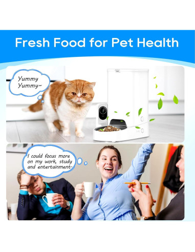 10 Paquetes Deshidratantes Cunina para Comederos Inteligentes