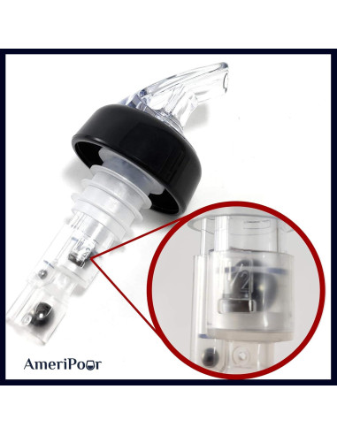 Vertedor de Licor Medido AmeriPour 30ml - 3 Paquete