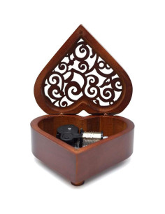 Caja de Música Sooharic de Madera Clásica 9.9x9.9 cm 2