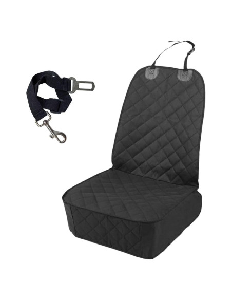 Funda de Asiento para Perro ZIMISI Impermeable Universal Negro