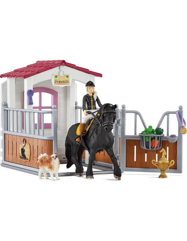 Set de Juego Club de Caballos Schleich 26 Piezas Tori y Princesa