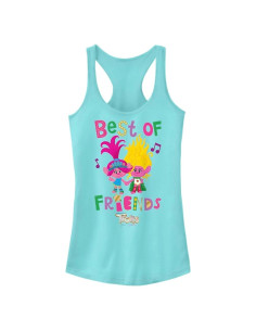 Camiseta sin mangas mujer DreamWorks Trolls Poppy y Branch