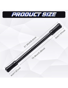 Bolígrafo Giratorio Outus 2 Piezas Negro con Tutorial 2