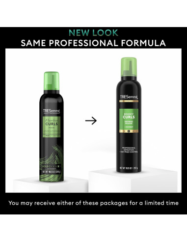 Mousse Hidratante para Rizos TRESemmé 298 g Paquete de 6
