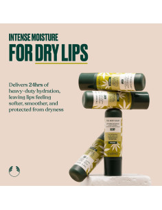 Bálsamo Labial Intensivo The Body Shop Cañamo 4 g Verde 2