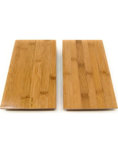 Conjunto de 2 Platos de Sushi de Bambú TJ Global 20.8x11.9cm