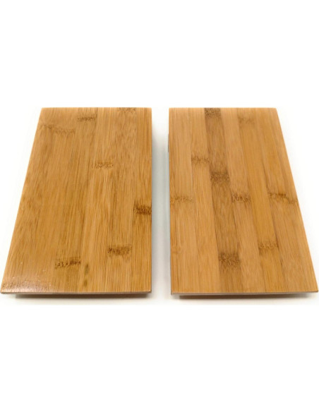 Conjunto de 2 Platos de Sushi de Bambú TJ Global 20.8x11.9cm