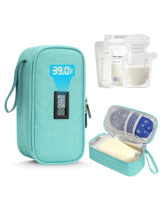 Bolsa de Viaje para Leche Materna YOUSHARES con Termómetro Digital