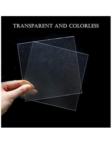 20 Hojas 1.0MM Férula Dental Dura Impressive Smile 12.7x12.7cm