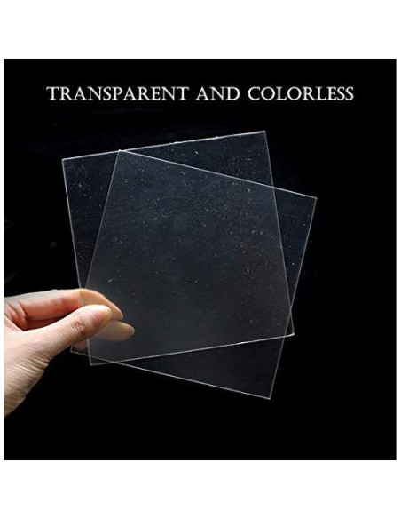 20 Hojas 1.0MM Férula Dental Dura Impressive Smile 12.7x12.7cm