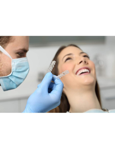 20 Hojas 1.0MM Férula Dental Dura Impressive Smile 12.7x12.7cm