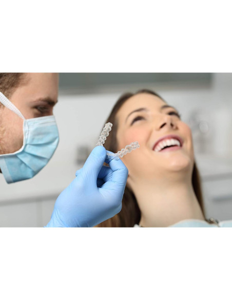 20 Hojas 1.0MM Férula Dental Dura Impressive Smile 12.7x12.7cm