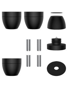 Patas de Aislamiento de Aluminio Viborg IF3033B 30x33mm 4 Pcs