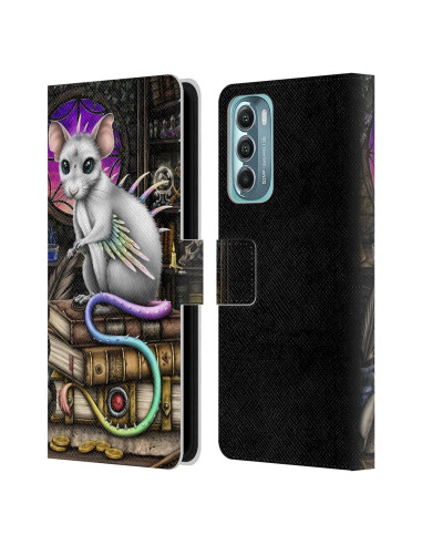 Funda de cuero para Motorola Moto G Stylus 5G Head Case Alquimia