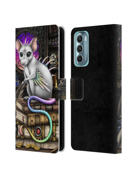 Funda de cuero para Motorola Moto G Stylus 5G Head Case Alquimia