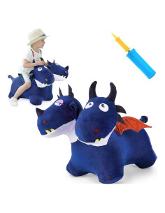 Juguete de Salto Dragón Azul iPlay, 55.88x30.48cm, 1.8kg