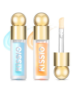 KISSIO Set Brillo Labial Voluminizador 10 ml Jengibre Menta