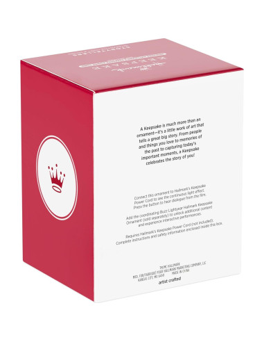 Adorno Navideño Hallmark Keepsake Sheriff Woody 2025 con Luz y Sonido