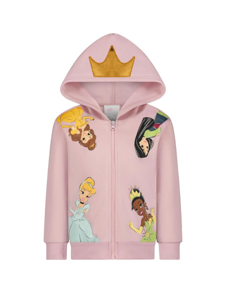 Conjunto de Sudadera, Camiseta y Pantalones Disney Princess 6X
