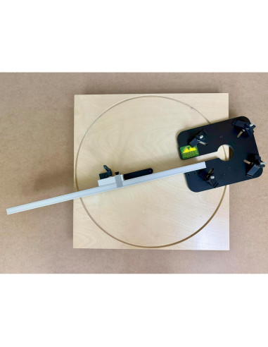 Plantilla de Corte Circular Woodhaven 3260 para Fresadoras 62"