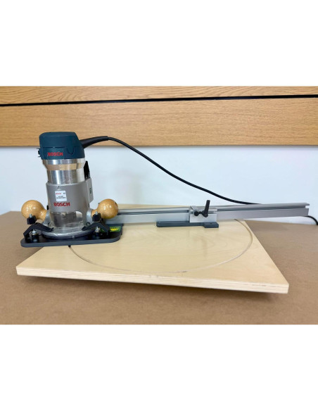 Plantilla de Corte Circular Woodhaven 3260 para Fresadoras 62"