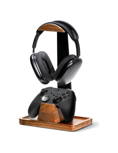 Soporte para Auriculares UPERGO VD-4S de Madera de Nogal