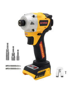 Destornillador de Impacto Inalámbrico GZWEQI 20V 250 Nm 4 Modos