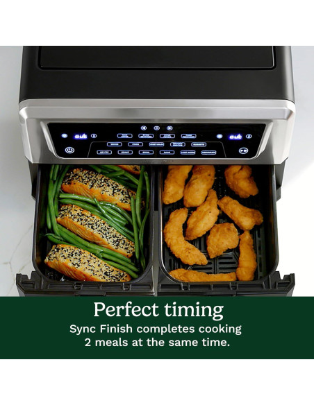 Freidora de Aire Doble Canasta Cuisinart 11 Qt 1800W