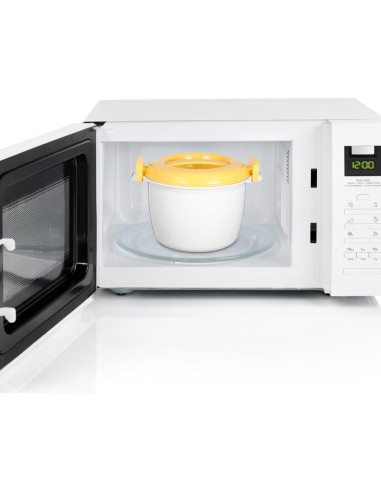 Cocinero de Arroz de Microondas JECOMPRIS Amarillo 1 Taza