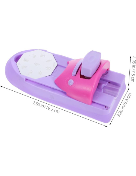 Kit de Estampado de Uñas PartyKindom con 10 Placas