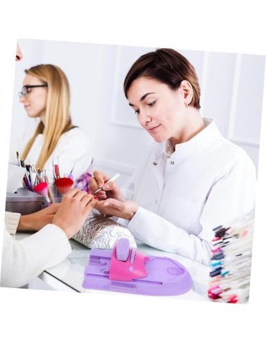 Kit de Estampado de Uñas PartyKindom con 10 Placas