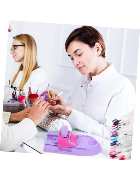 Kit de Estampado de Uñas PartyKindom con 10 Placas