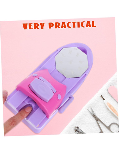 Kit de Estampado de Uñas PartyKindom con 10 Placas