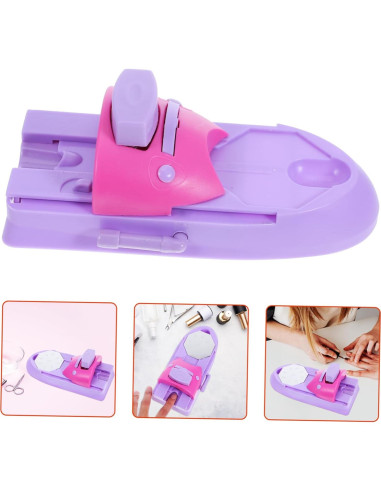 Kit de Estampado de Uñas PartyKindom con 10 Placas