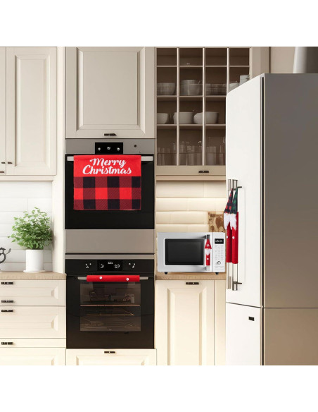 Conjunto de 5 fundas para manijas de refrigerador JOYIN Navidad